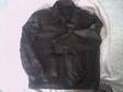 Black mens smart but casual leather jacket.Size....